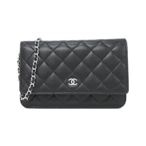 CHANEL Authentic Black Wallet
